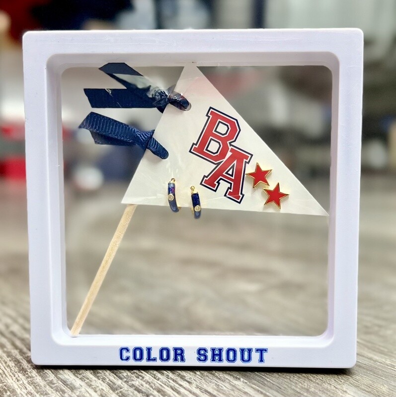 Color Shout Earring Pair Set