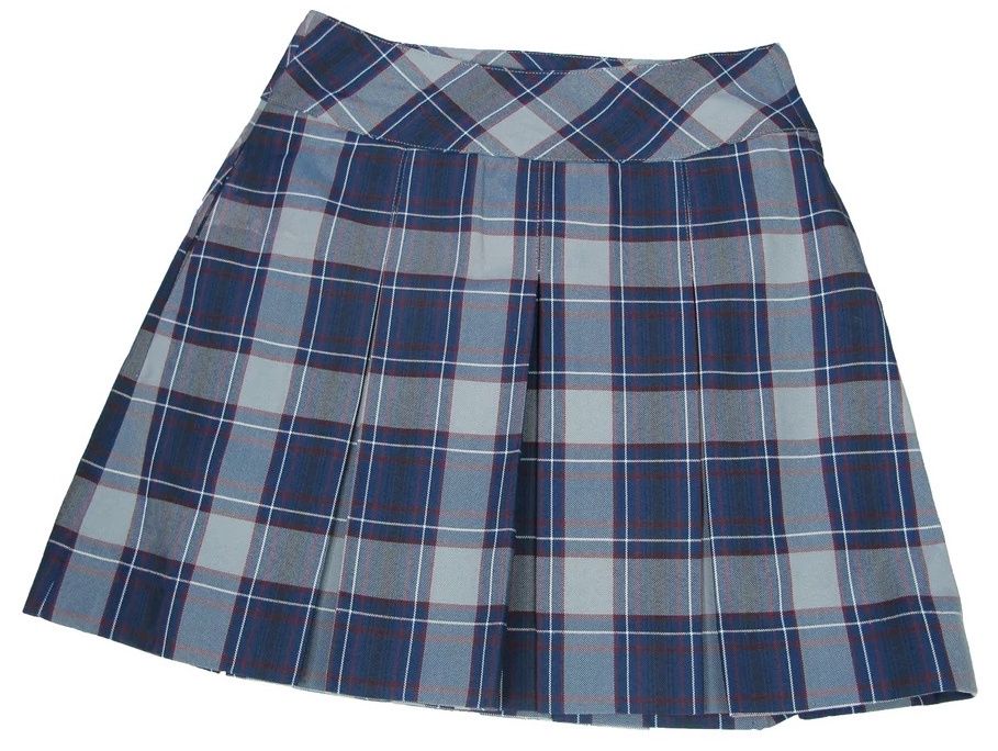 Max and Alice plaid skirt (wide band)