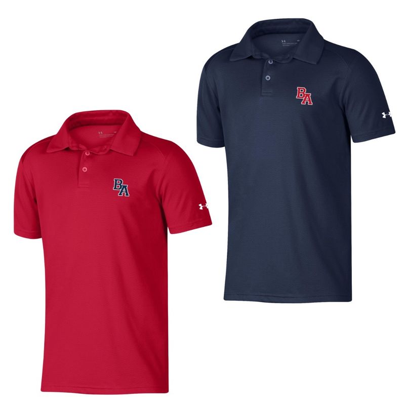 UA Youth Tech Mesh Polo