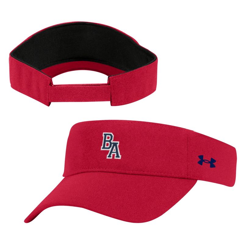 BA Red Under Armour Visor