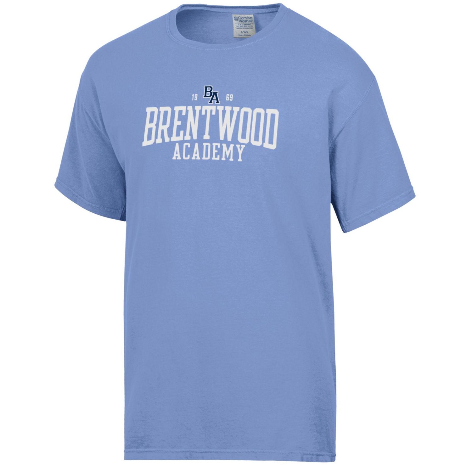 Porch Blue Brentwood Academy Comfort Wash Tee
