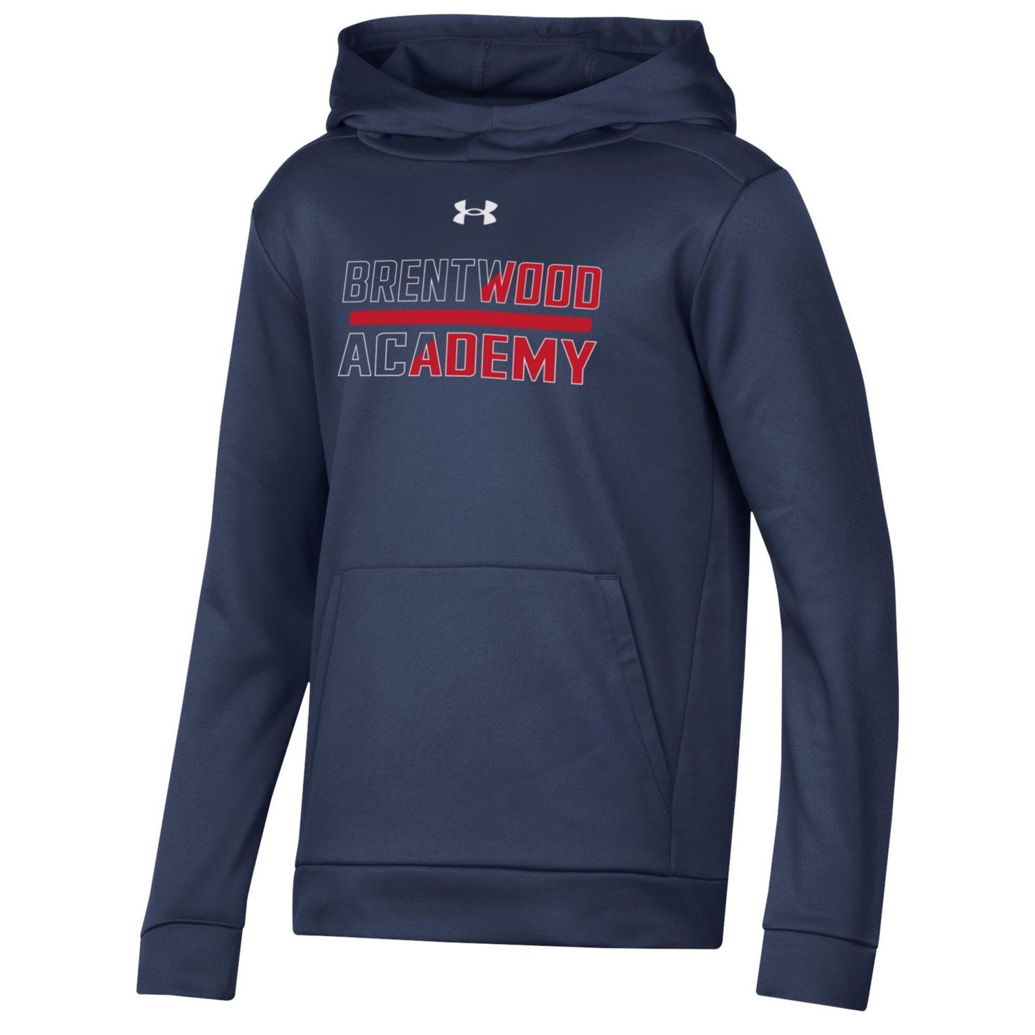 UA Youth Fleece Hoodie - Navy