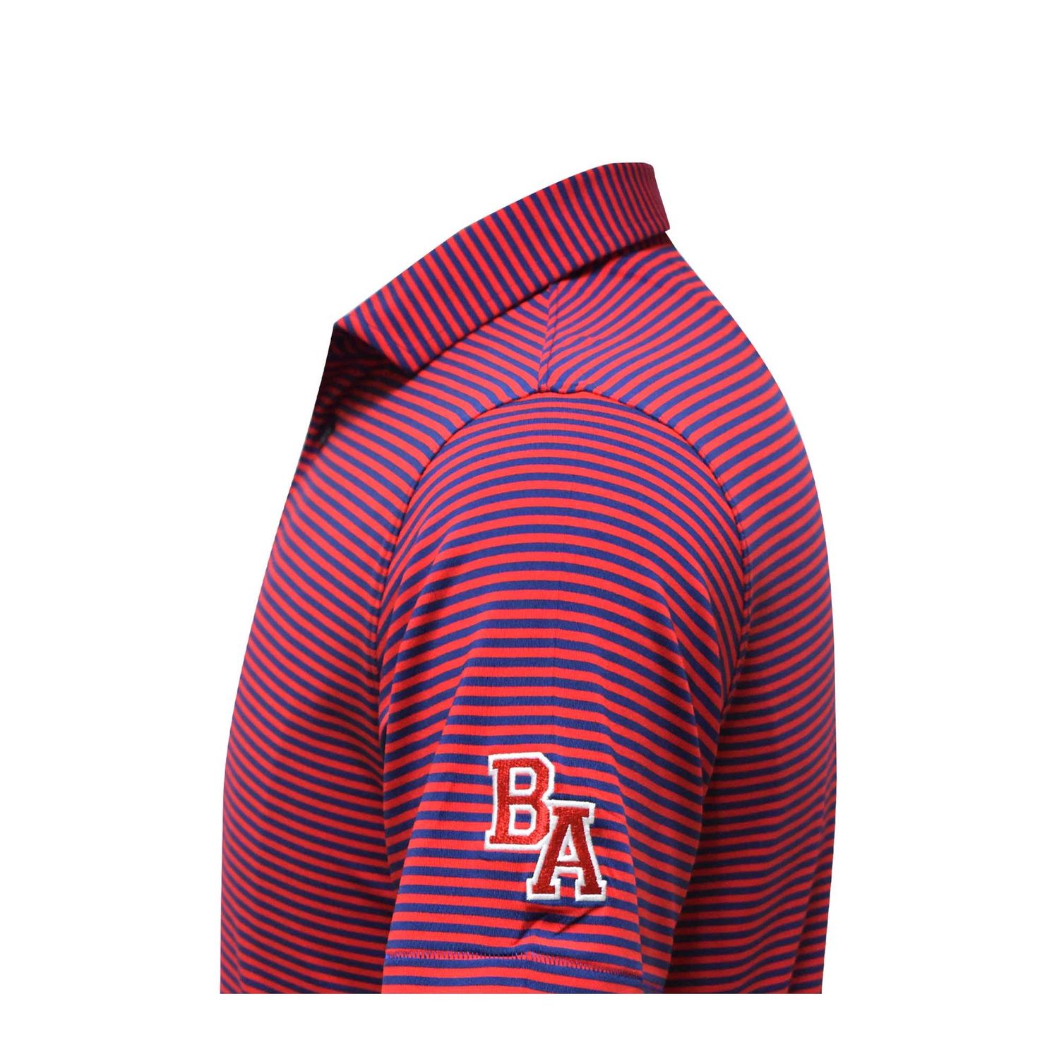 Navy/Red striped Horn Legend Polo