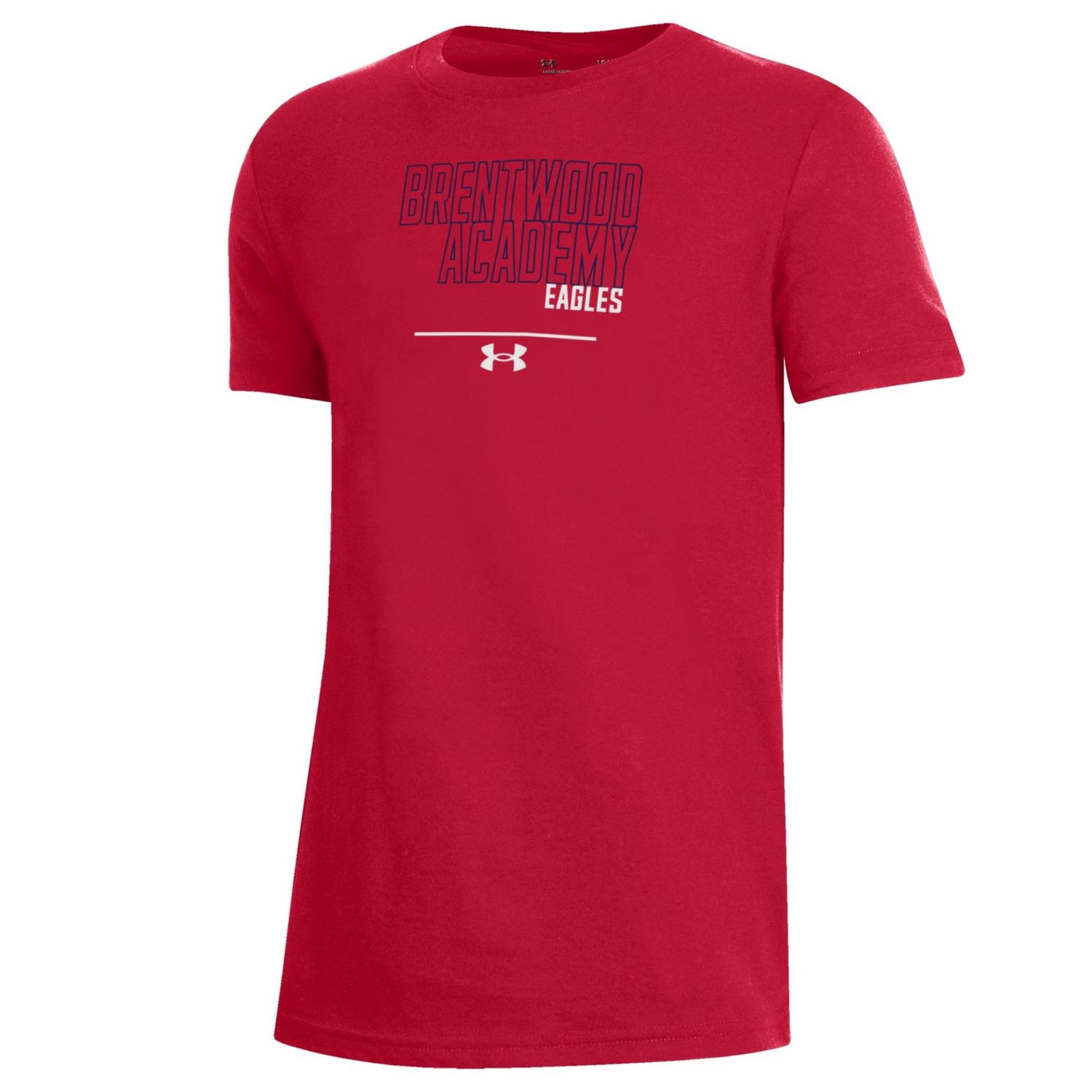 Boys Performance Cotton Tee - Red