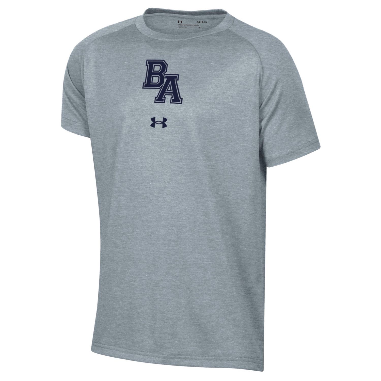 UA Boys tech Shirt - Grey