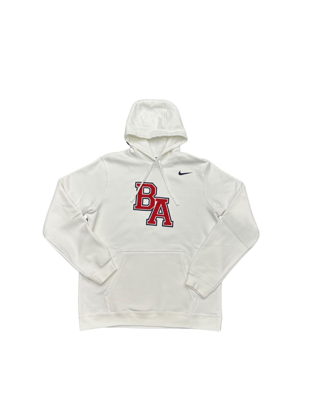 Nike white club fleece hoody