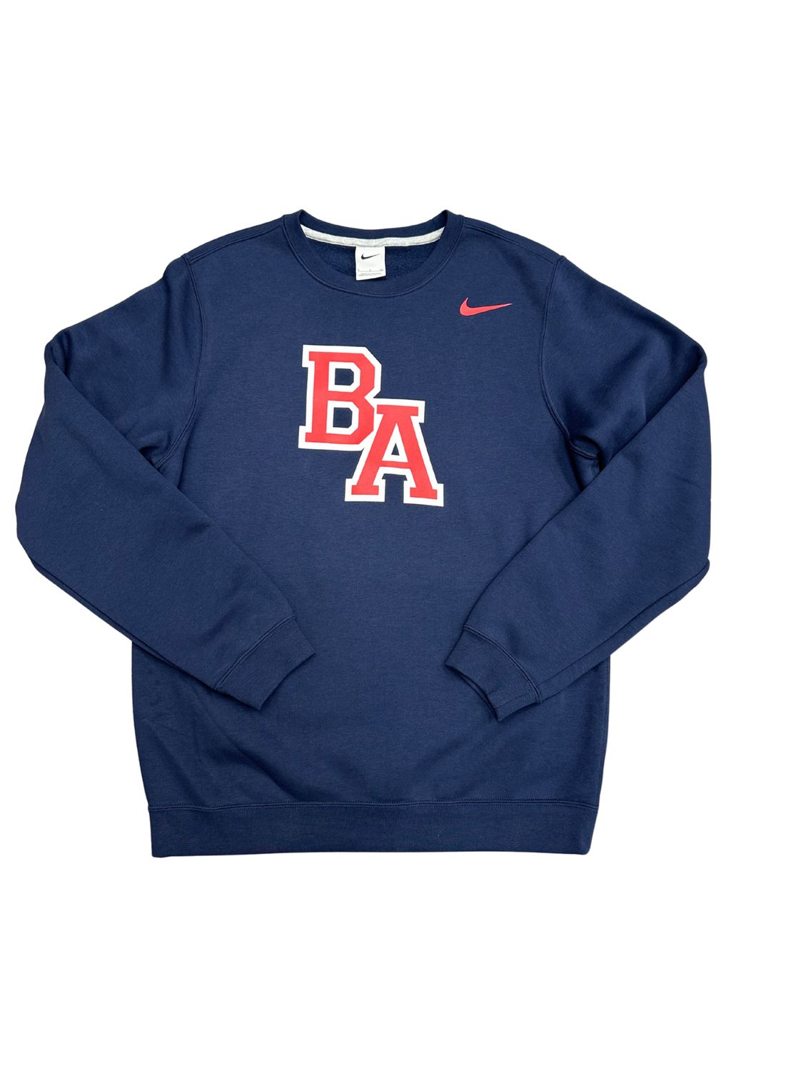 Nike Navy Club Fleece Crew