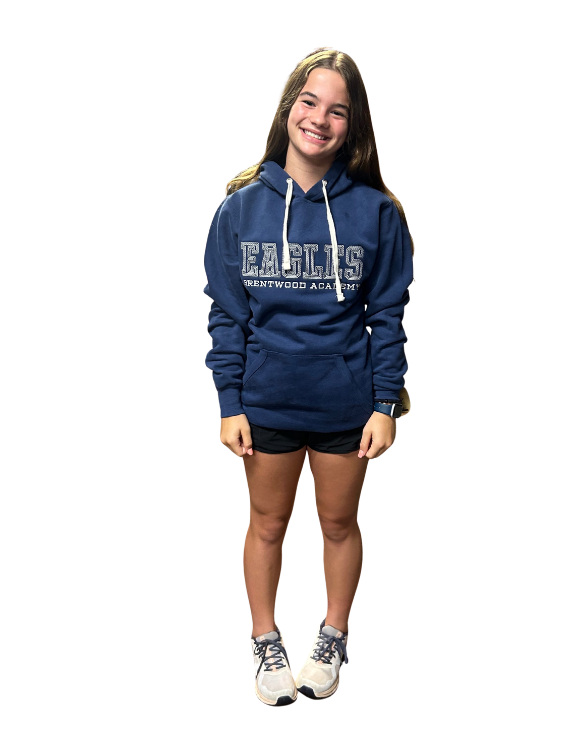 Eagles Vintage Blue Hoodie