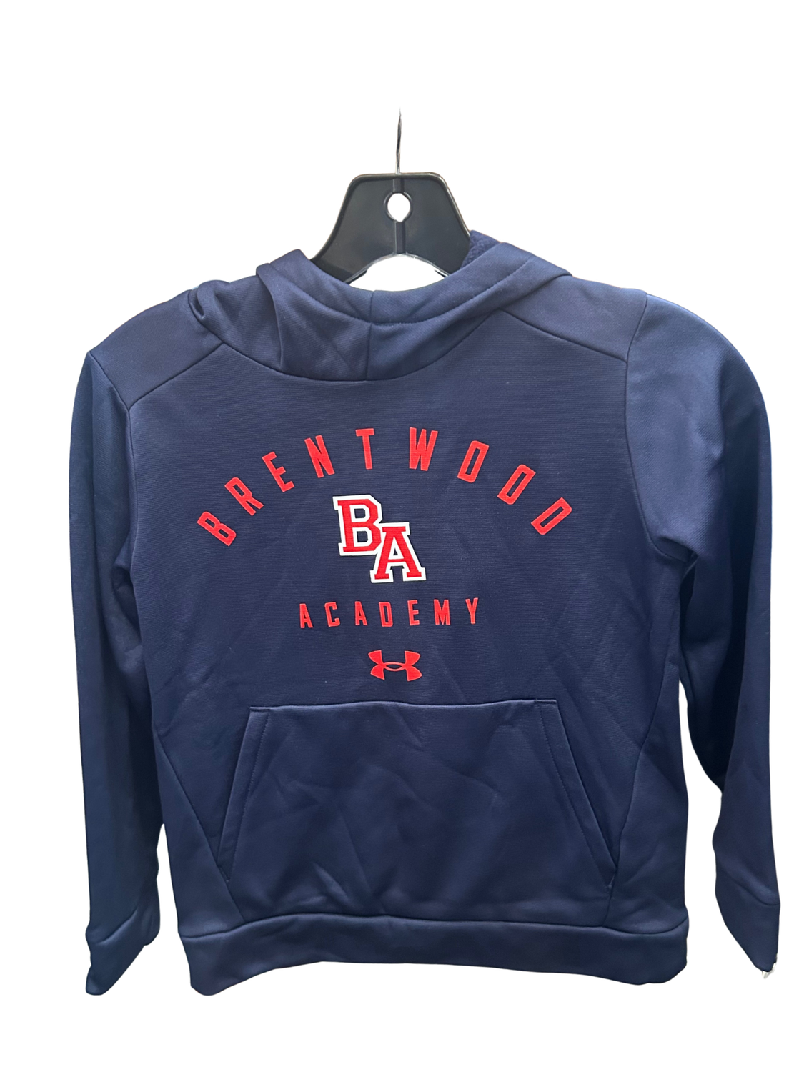 UA Youth Navy Brentwood Academy Hoody