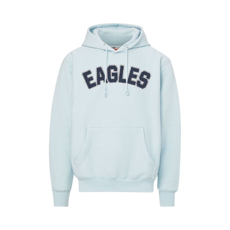 Chenille Eagles Light Blue Hoody