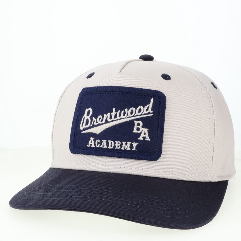 Stone/Navy hat with BA logo
