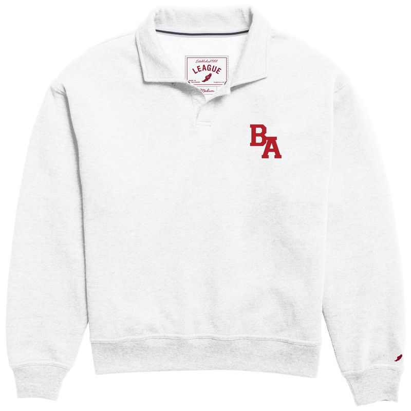 League Heather Varsity White