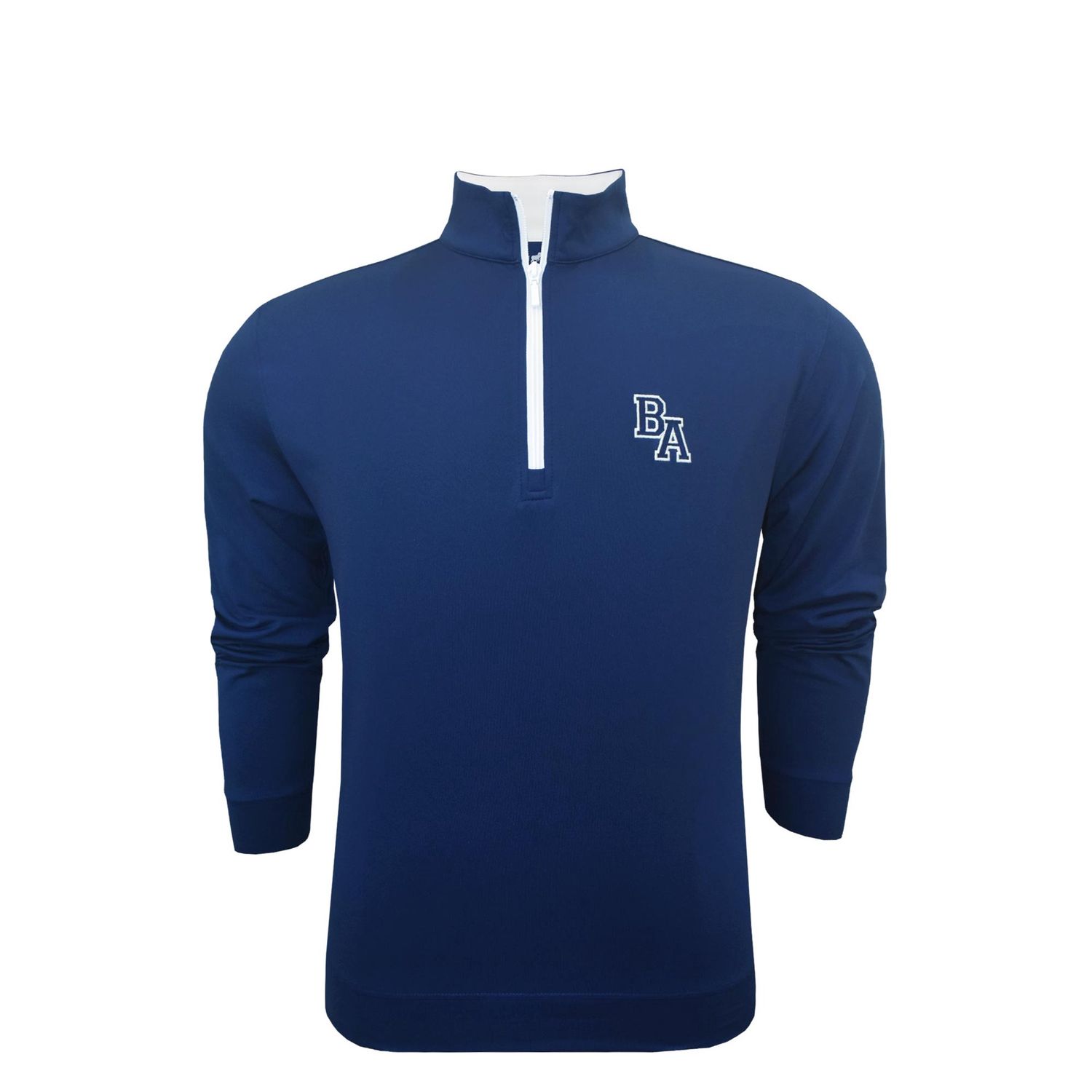 Navy/White 1/4 zip