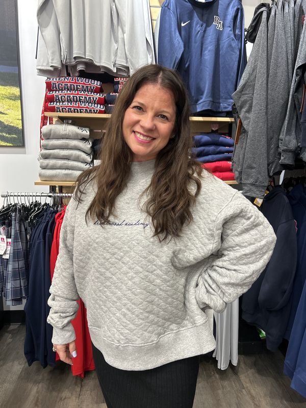 BA Mockneck Quilted Pullover