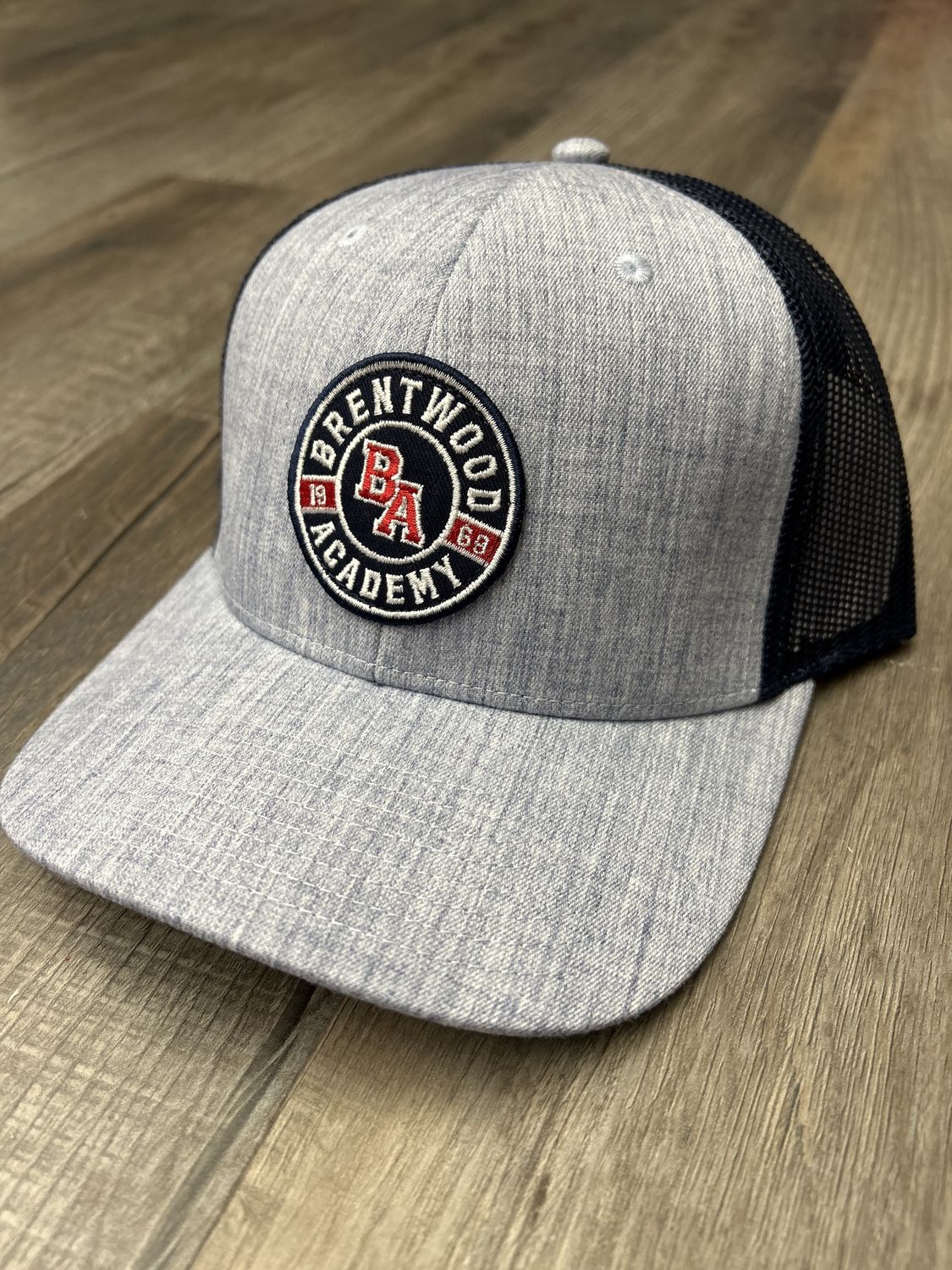 Light Heather Blue Brentwood Academy Circle Hat