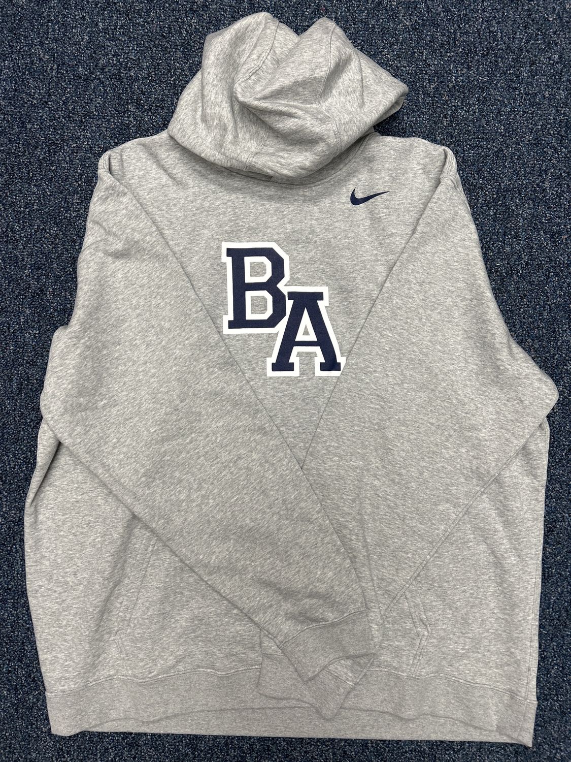 Nike Grey Club Fleece Hoody