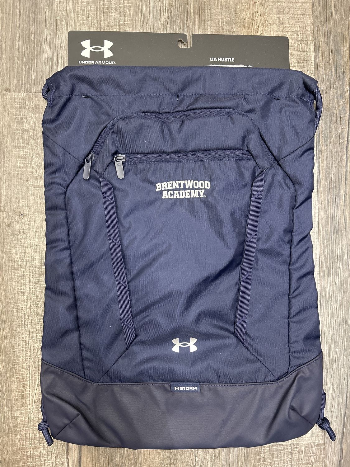 UA Hustle Sackpack - Navy