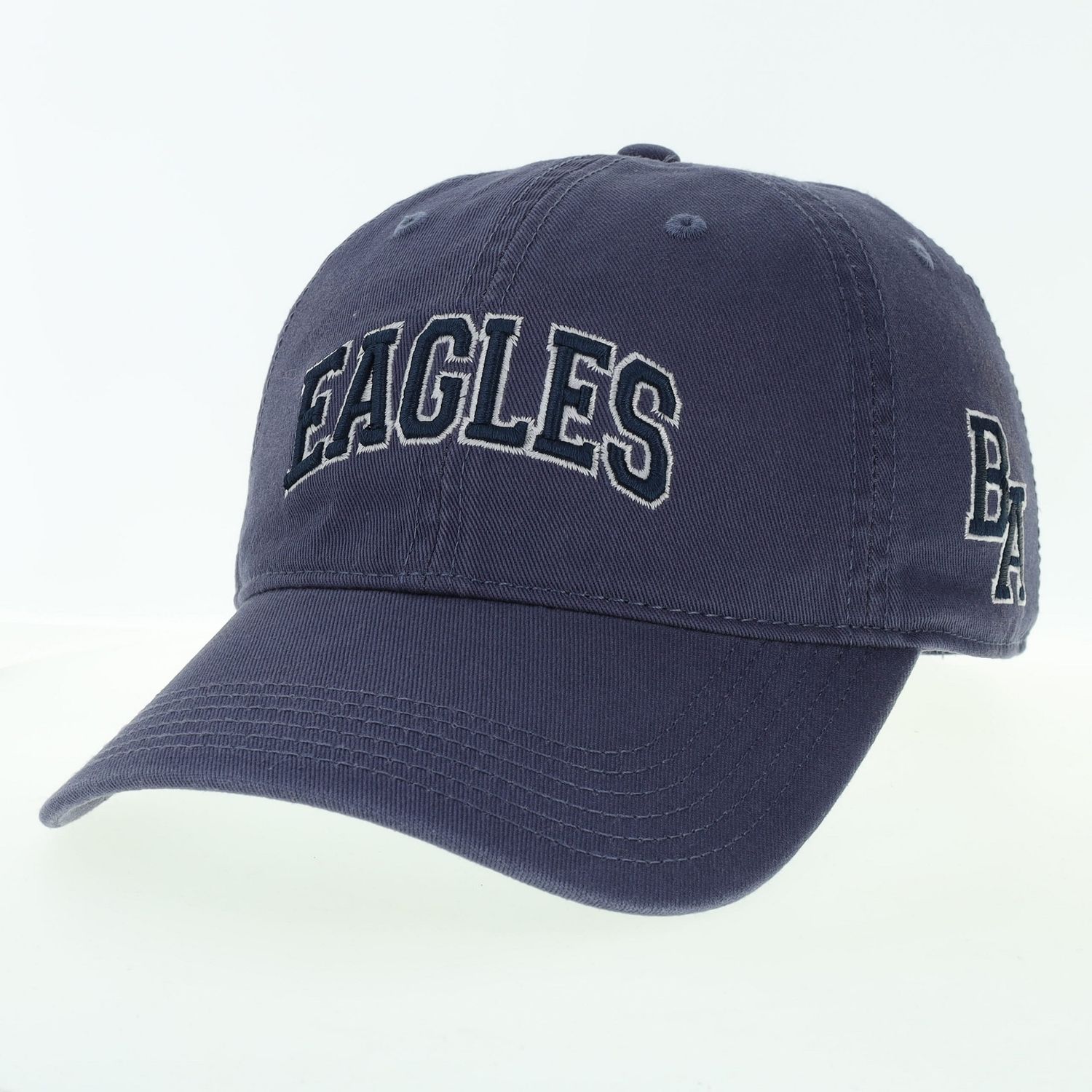 BA Eagles hat - Slate Blue with navy dad cap