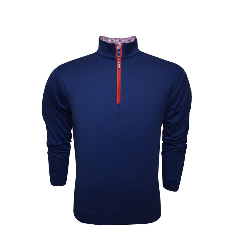 Navy Horn Legend 1/4 zip pullover