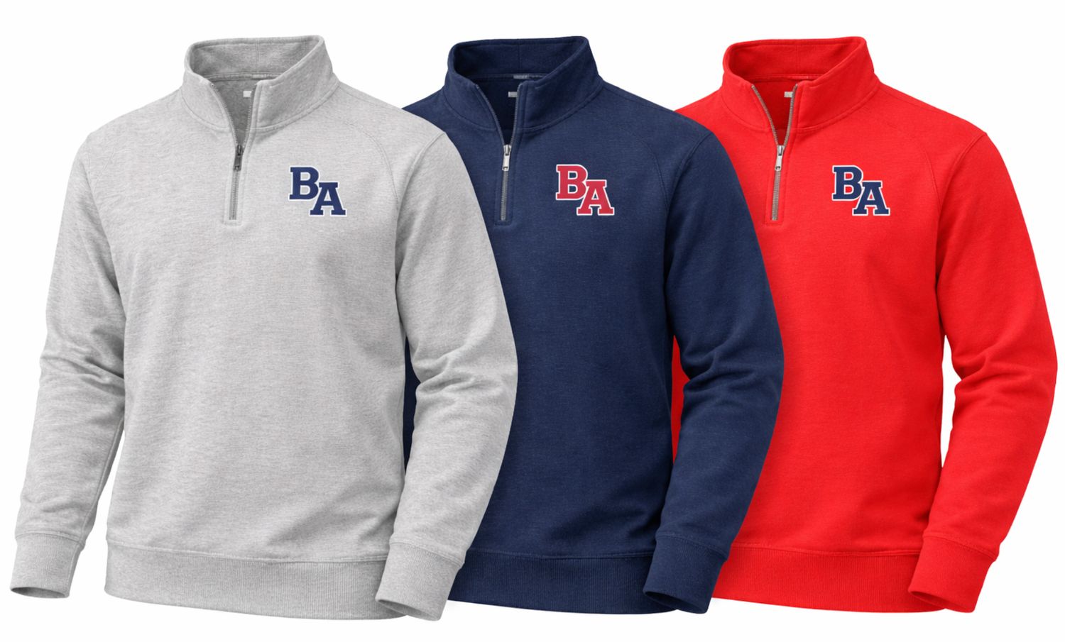 Big Cotton uniform 1/4 zip