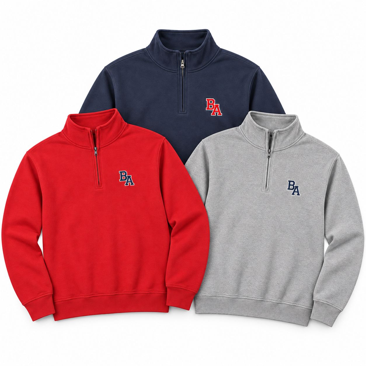 Big Cotton uniform 1/4 zip