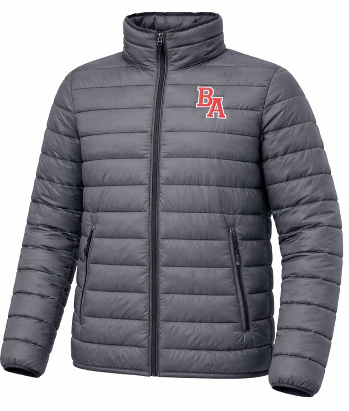 Uniform Slim Cut Puffer Jacket - Pewter