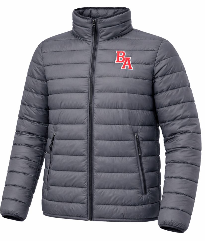 Uniform Slim Cut Puffer Jacket - Pewter