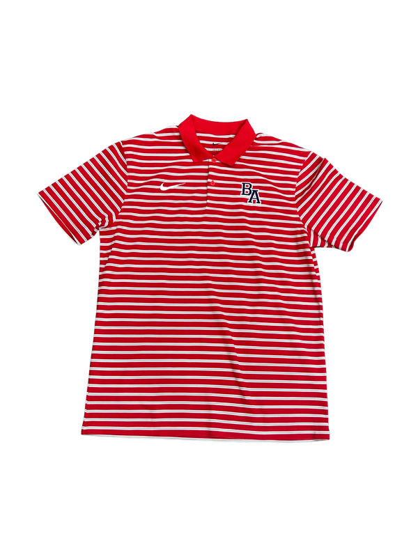 Nike Victory Striped Polo - Red