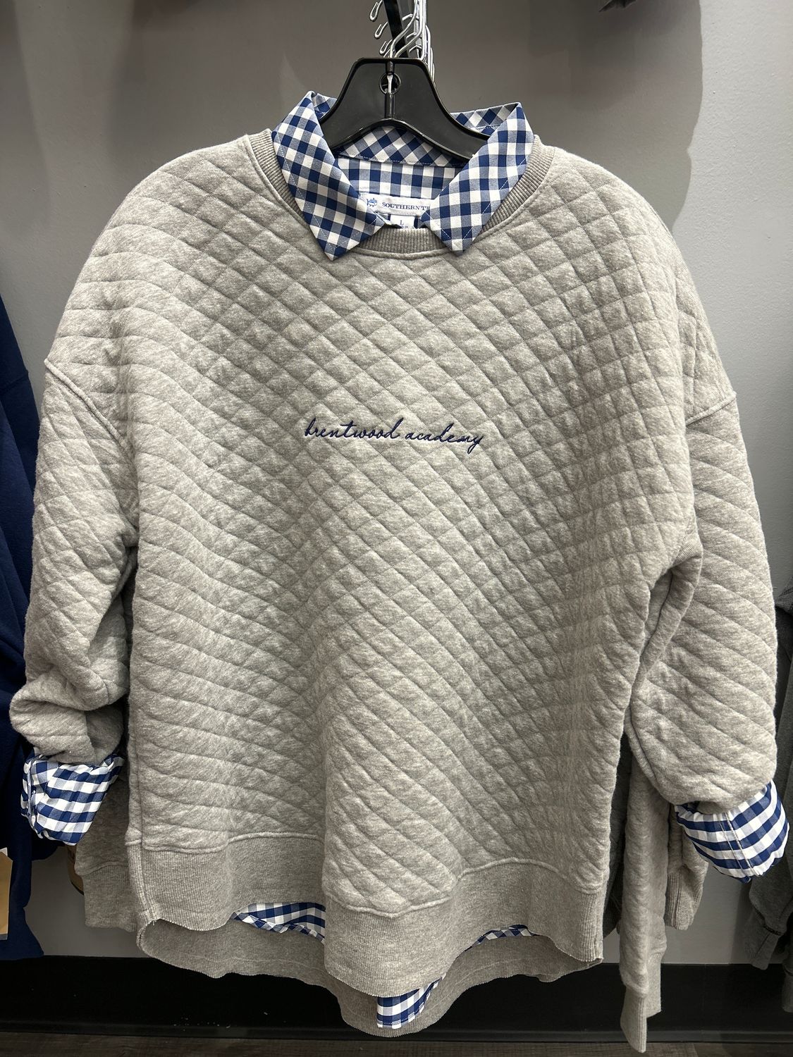 BA Quilted Pullover