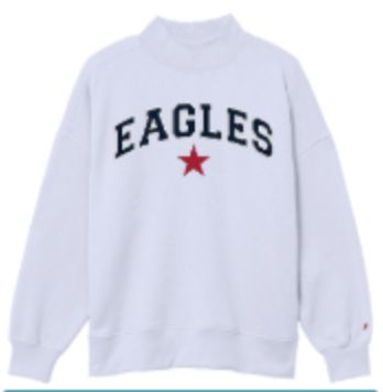 Eagles Diana Mock Neck, Colour: Blue, Size: Small