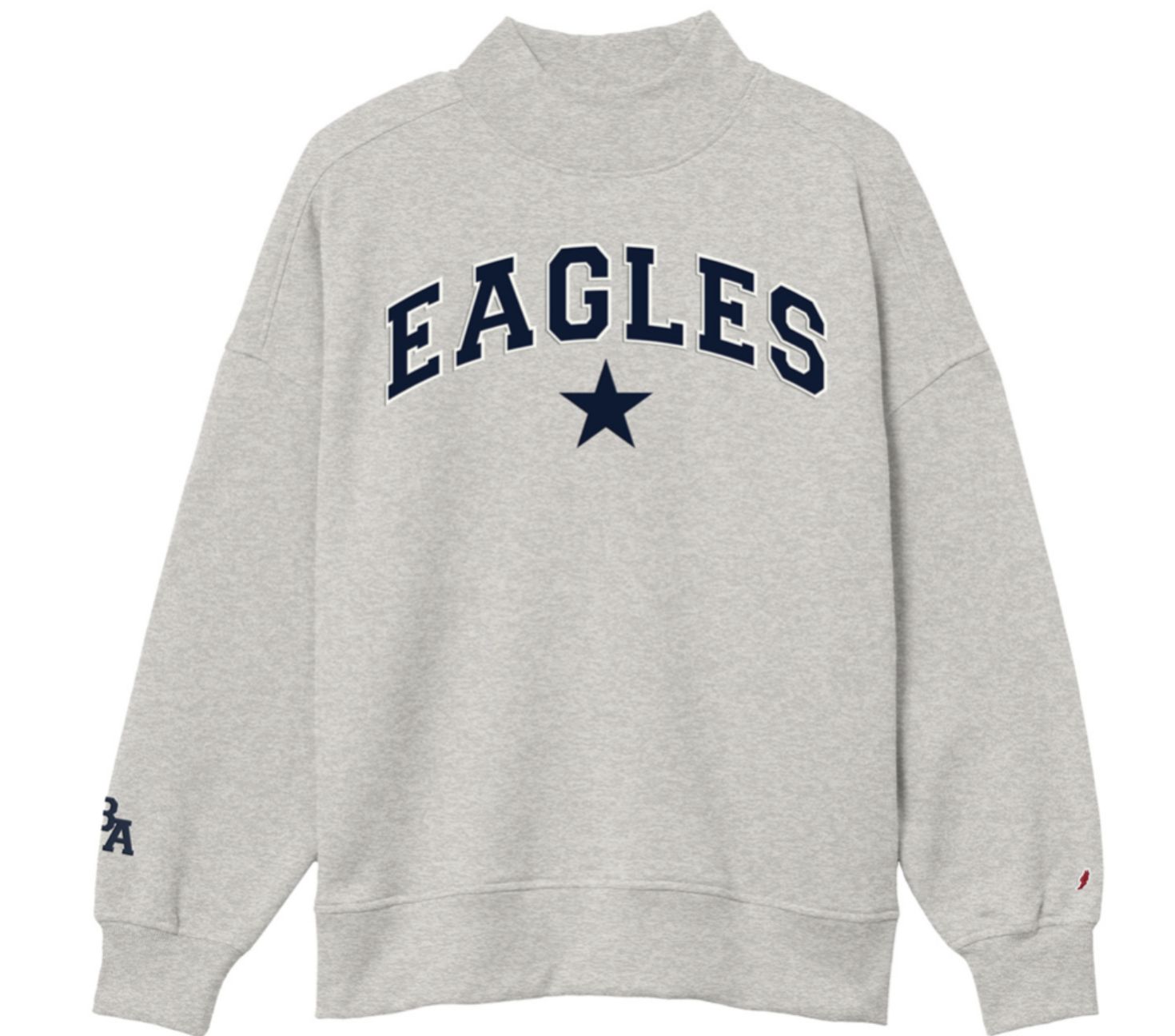 Eagles Diana Mock Neck - Gray