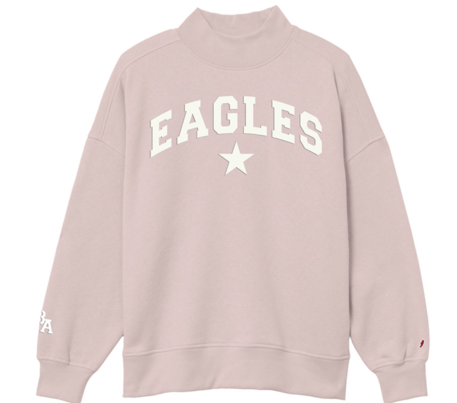 Eagles Diana Mock Neck - Dusty Rose