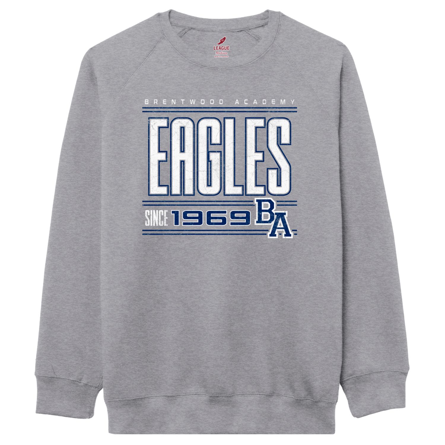 BA Essential Crew Heritage Sweatshirt, Size: Small
