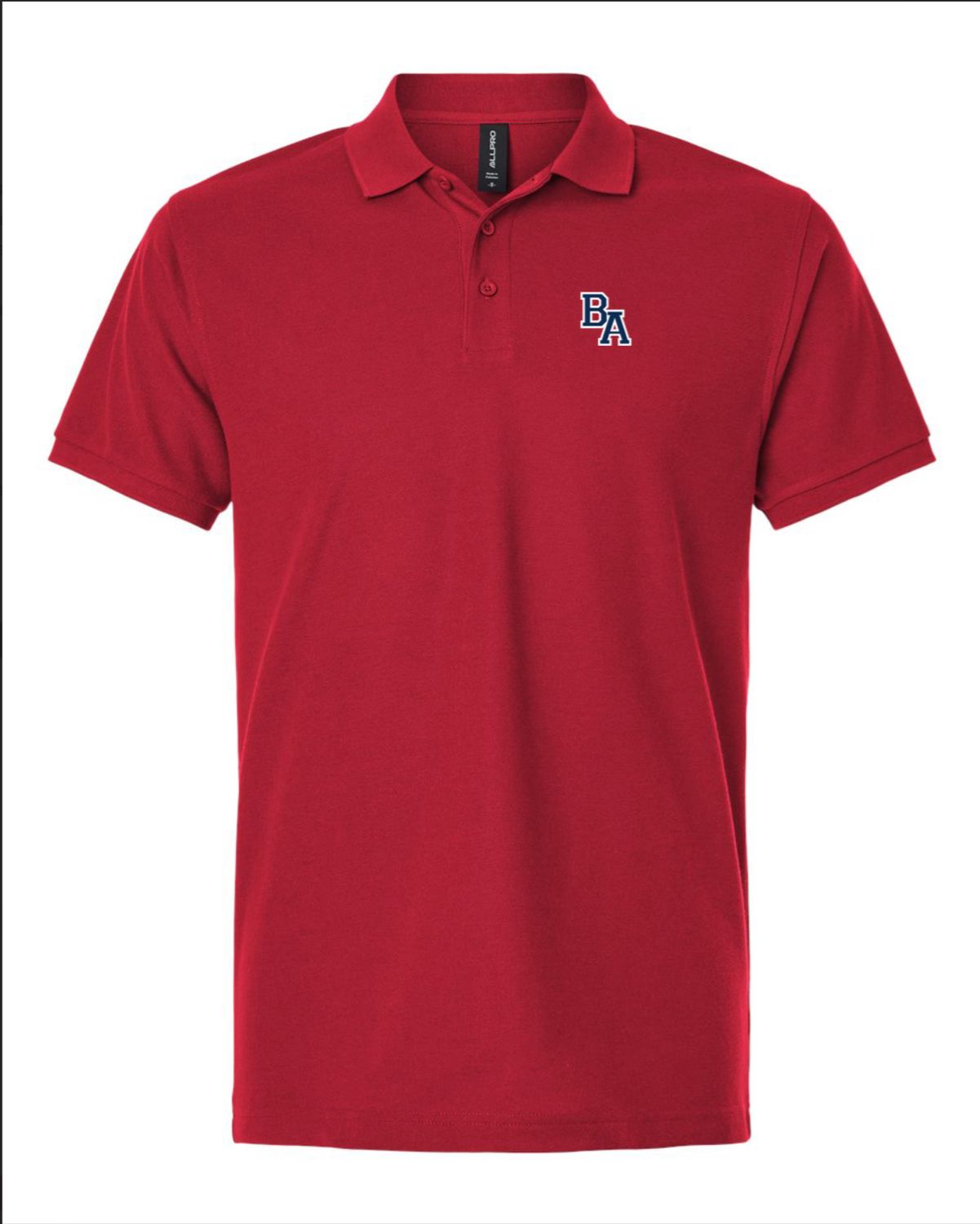 Port Authority Uniform Polo, Color: Red, Size: Youth Large