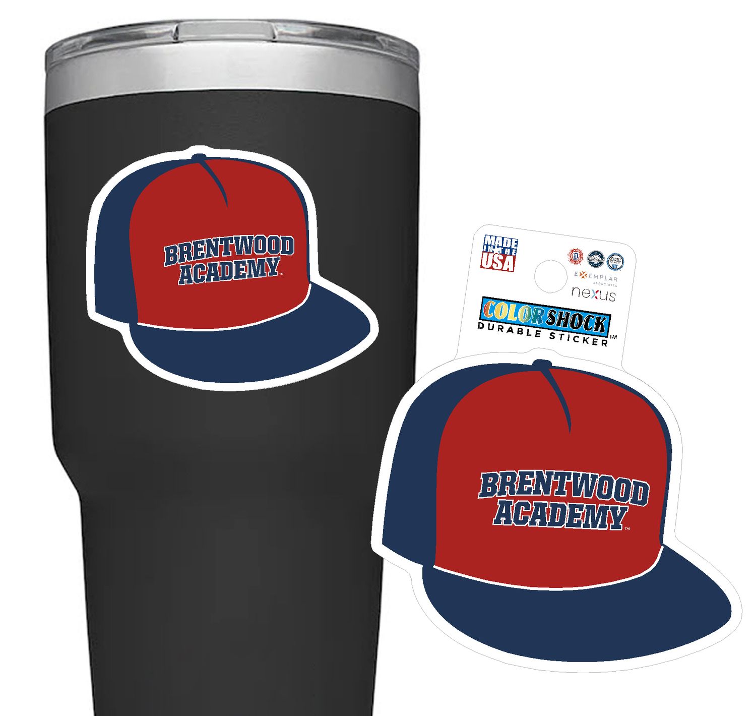 Arch BA Hat Sticker