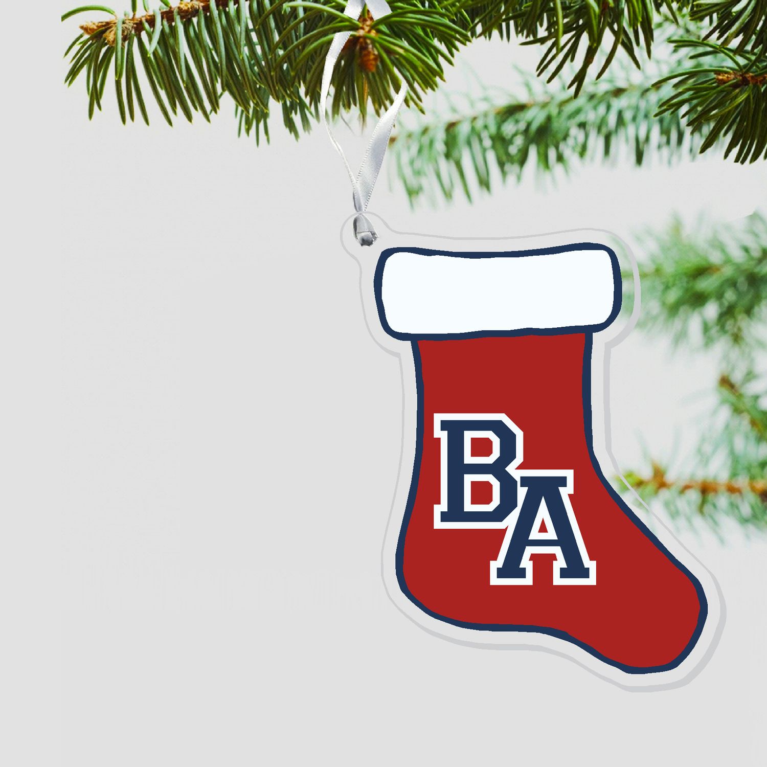 BA Stocking Ornament