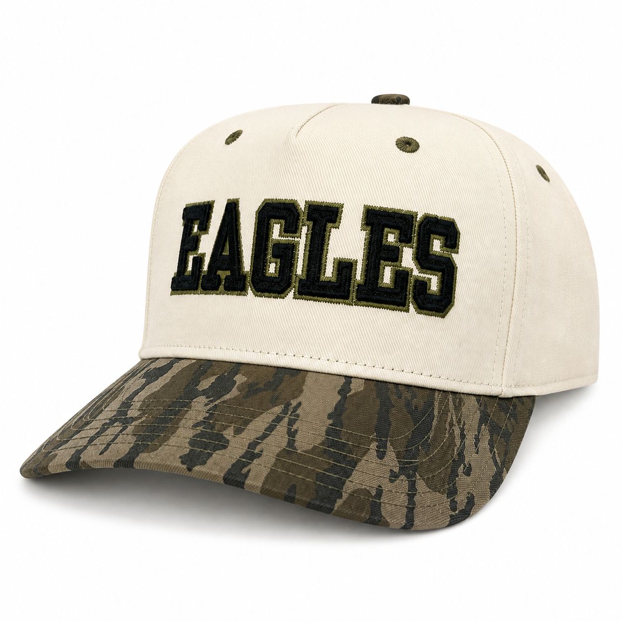 Eagles Bottomland Camo Hat