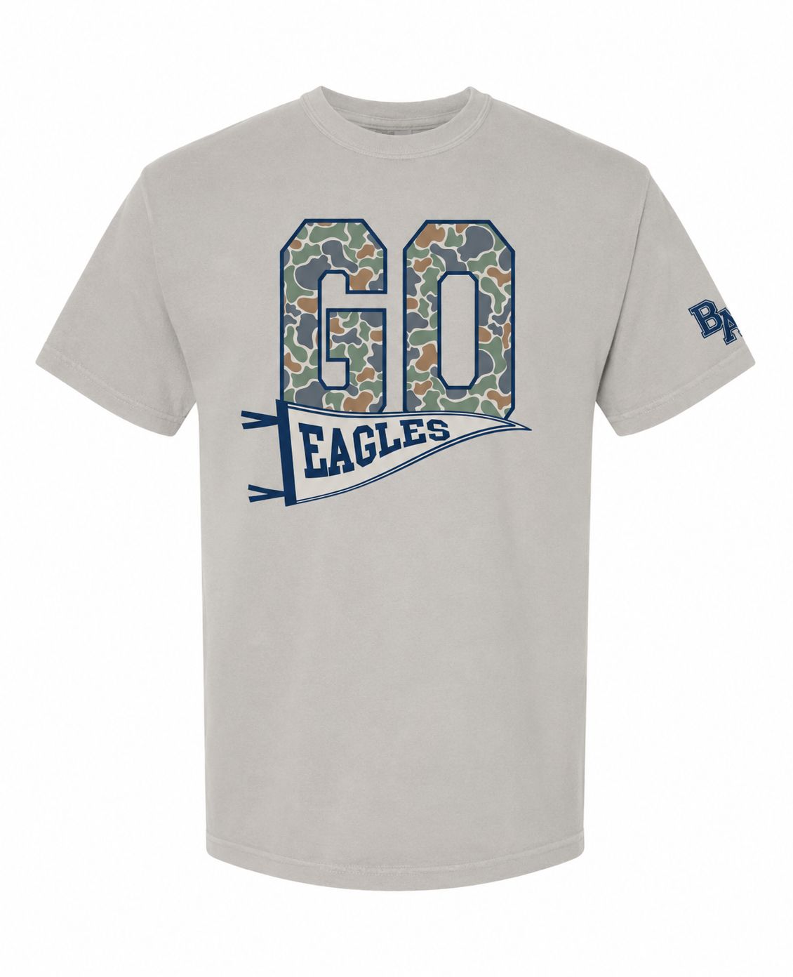 Go Eagles Camo Comfort Colors® Tee – Sandstone