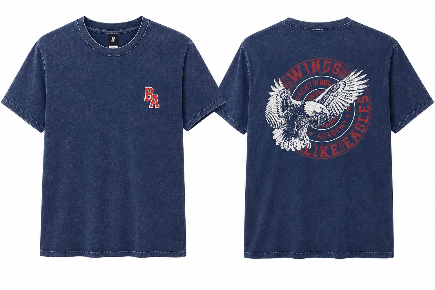 Wings Like Eagles Stone Wash Tee