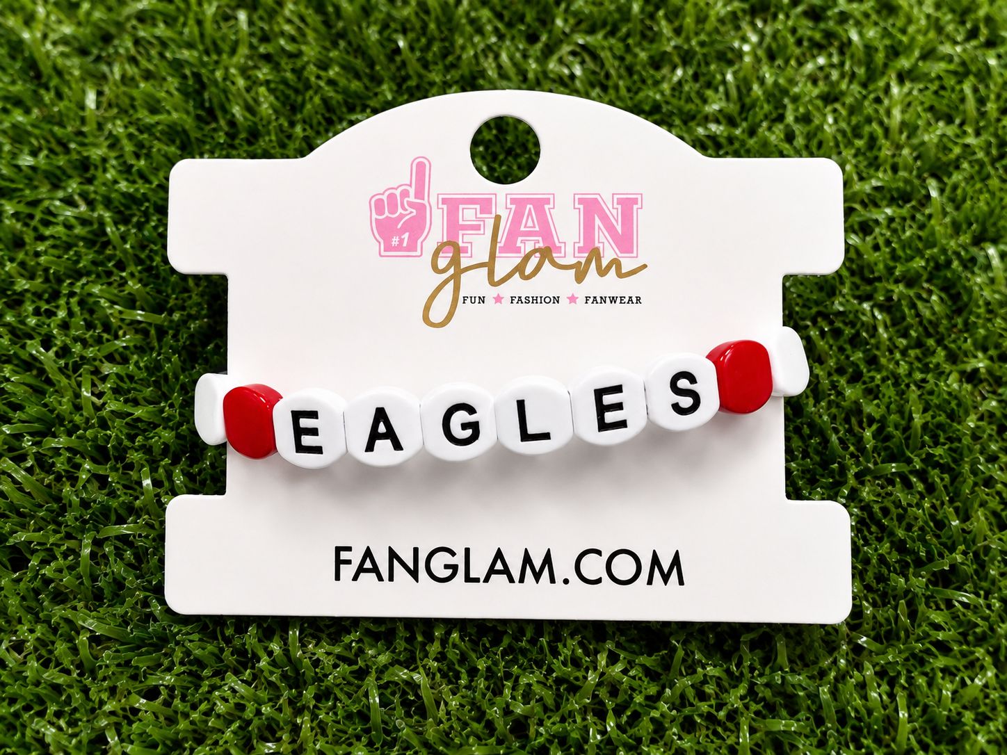 Eagles Hex Bead Bracelets