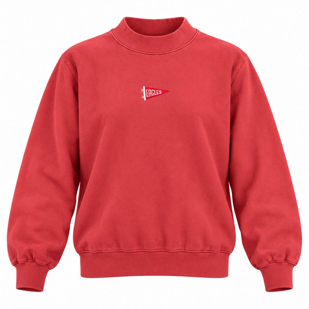 Eagles Pennant Mock Neck, Size: S/M