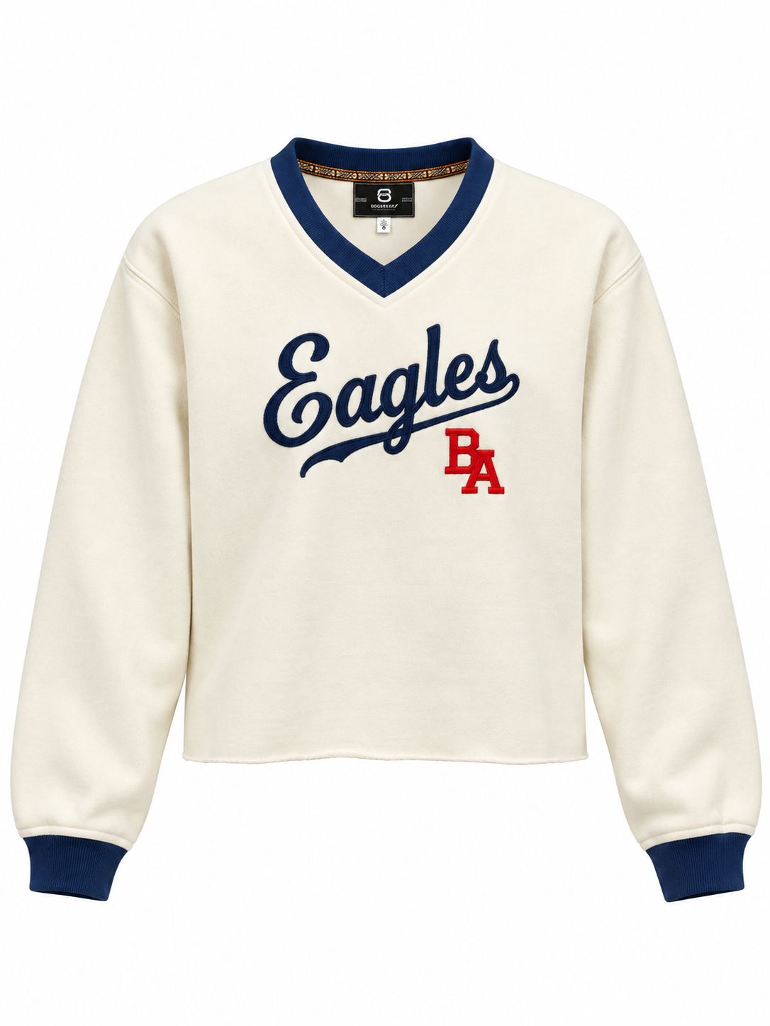 Eagles Vintage Cream V Neck