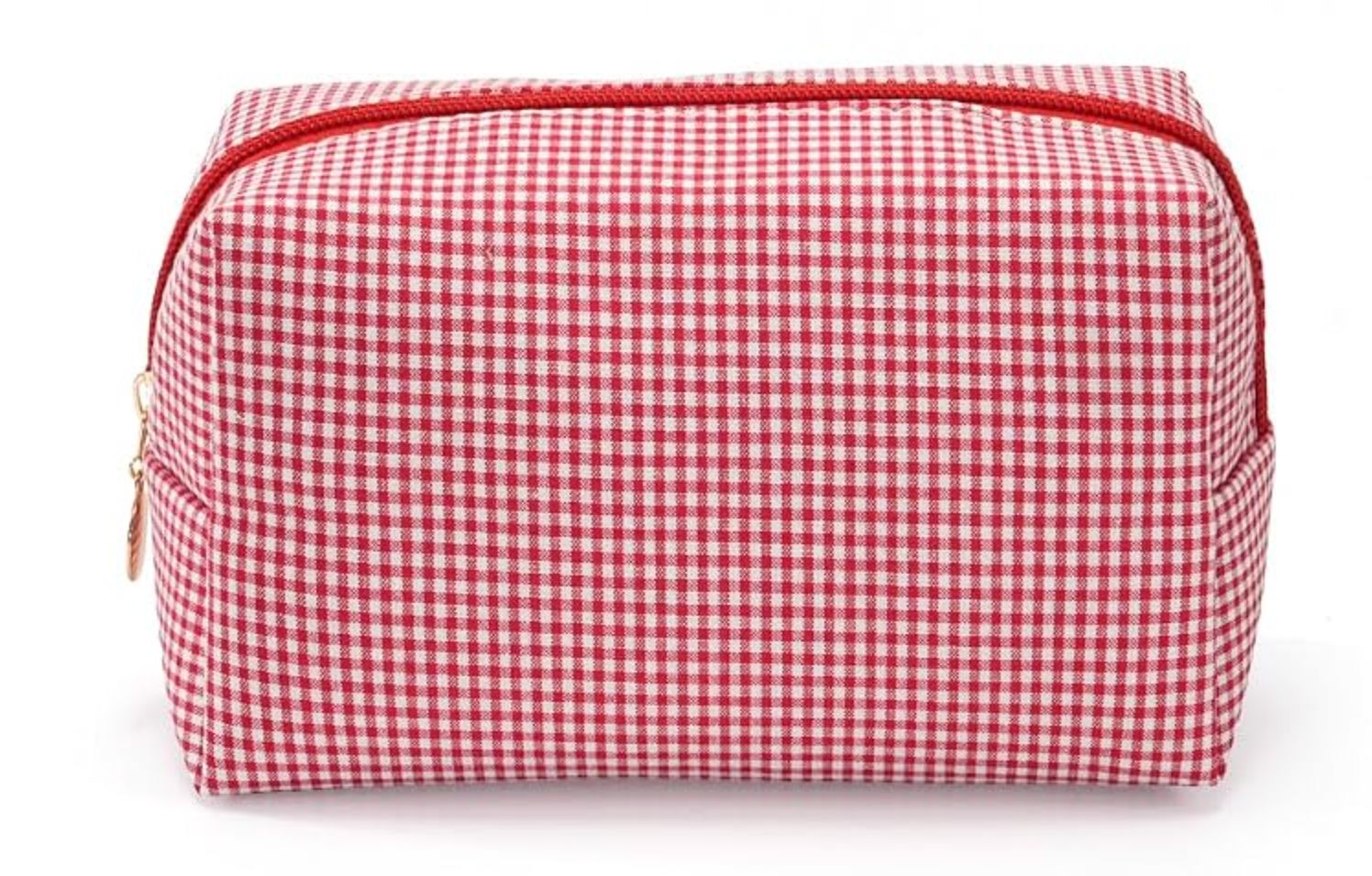 Gingham Toiletry Organizer Pouches