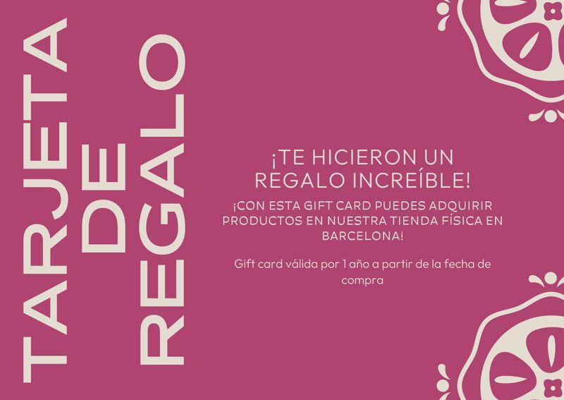Tarjeta regalo