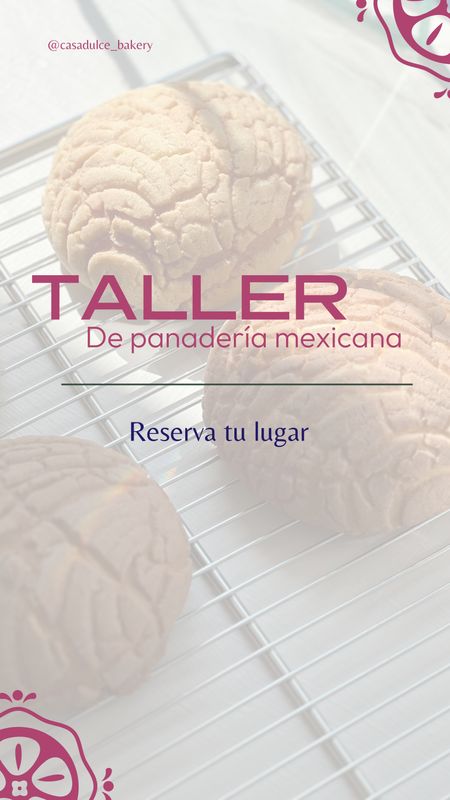 Taller de panadería mexicana