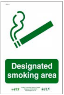 Designated Smoking Area