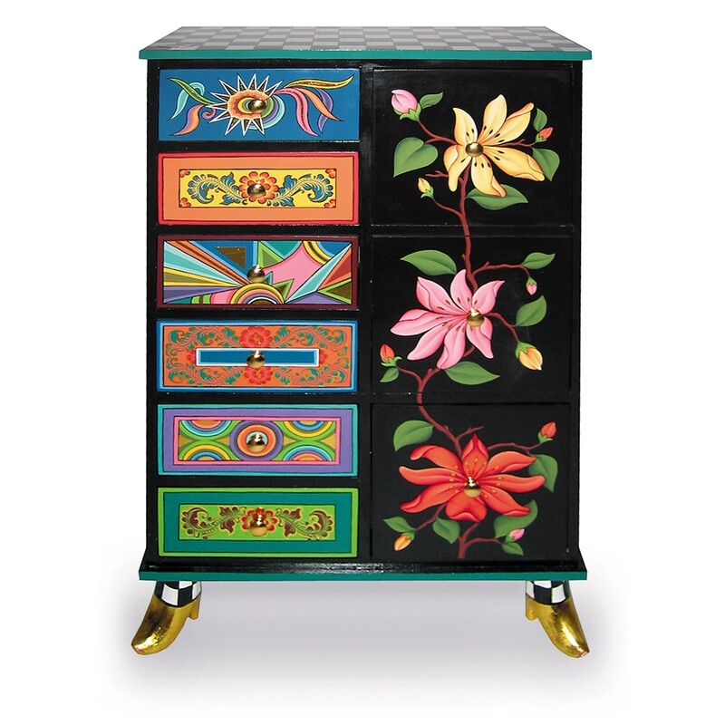COMMODE TIROIRS BORABORA NOIRE