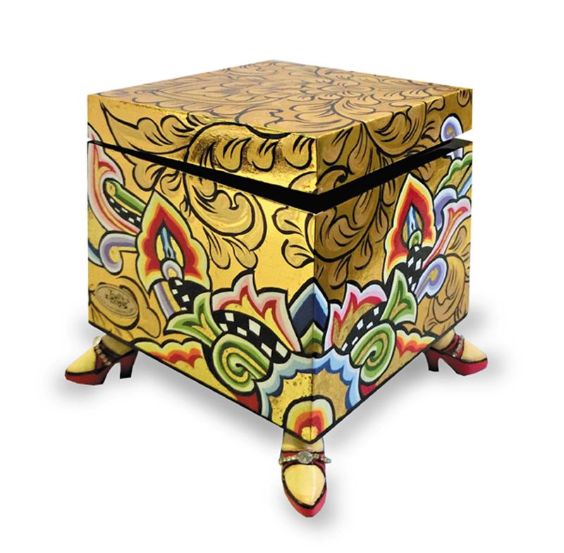 BOITE CARRÉE GOLD