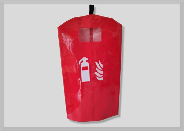 Schutzhülle Feuerlöscher klein PVC extrastark für 6kg Feuerlöscher