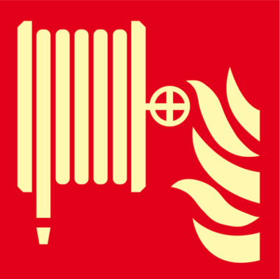 Löschschlauch, Flachschild Alu